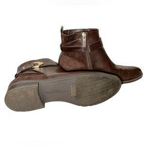 𝐍𝐖𝐓 Tommy Hilfiger Decorative Leather Ankle Boots | Size 9 1/2